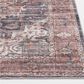 Central Oriental Rugease Chantal 5" x 7" Rust and Dark Grey Area Rug, , large
