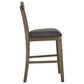 Ashley Urbinforte 25.75" Faux Leather Barstool in Light Brown, , large