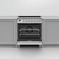 Fisher and Paykel 30" Classic Induction Range with 4 Burners in White, , large