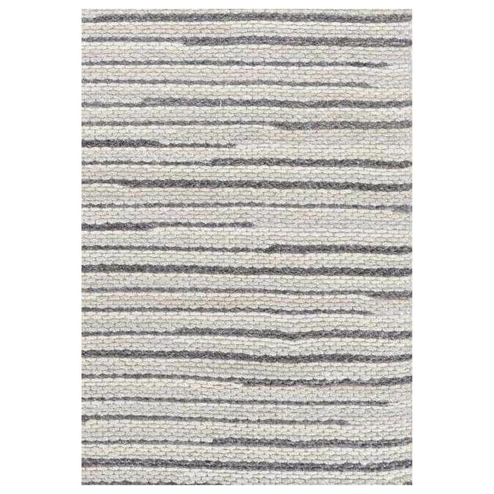 Radici USA Bellissima Striped 2" x 3" White Area Rug, , large