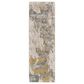 Feizy Waldor Gold and Birch 2"10" x 7"10" Runner, , large