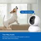 TP-Link Pan Tilt AI Home Security Wi-Fi Camera in White, , large