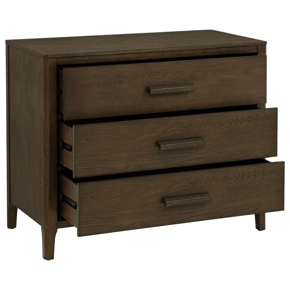 Linden Boulevard Wexler 3-Drawer Accent Chest in Espresso, , large