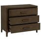 Linden Boulevard Wexler 3-Drawer Accent Chest in Espresso, , large