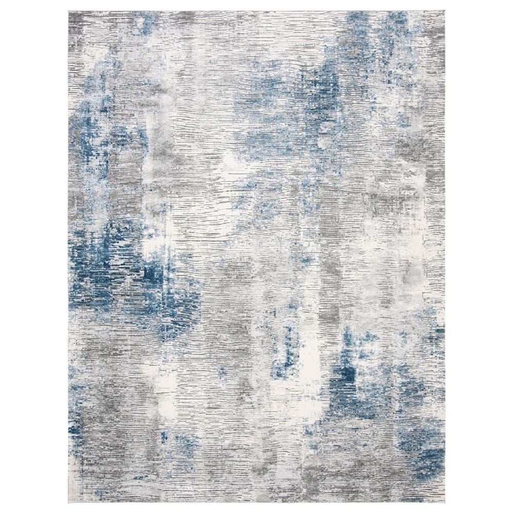 Safavieh Invista 9" x 12" Grey and Ivory Area Rug, , large
