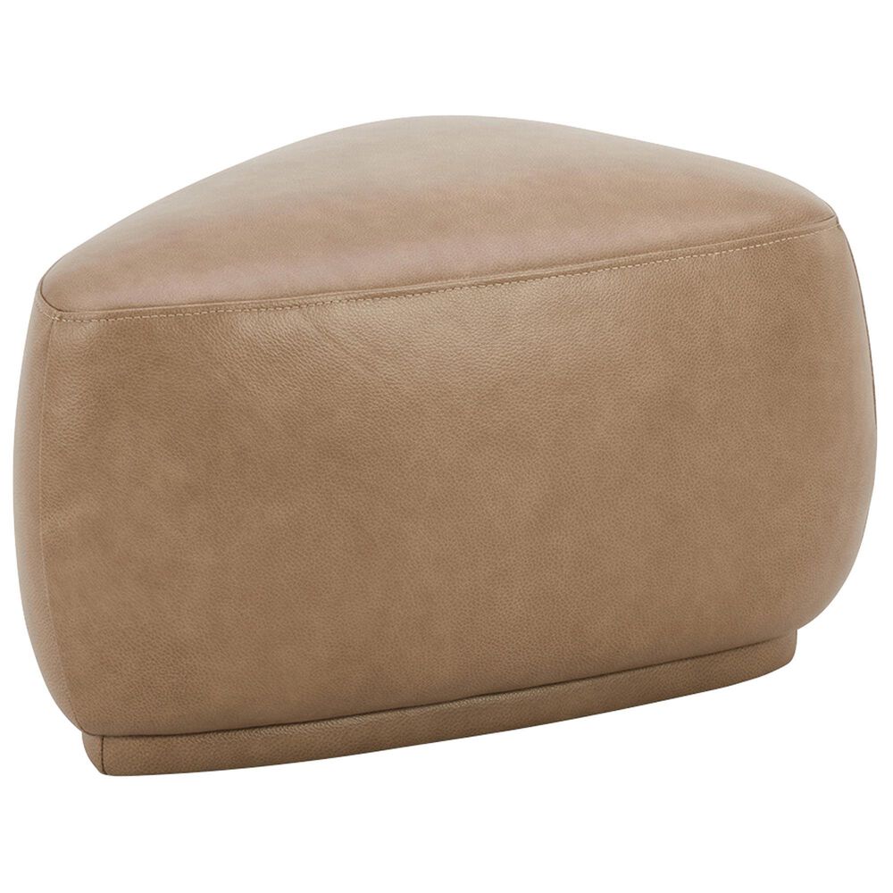 Jennifer Taylor Home Pebble 26" Cocktail Ottoman in Tuscan Tan Brown, , large