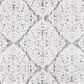 Safavieh Cabana CBN660A 2"2" x 11" Ivory and Grey Indoor/Outdoor Performance Runner, , large