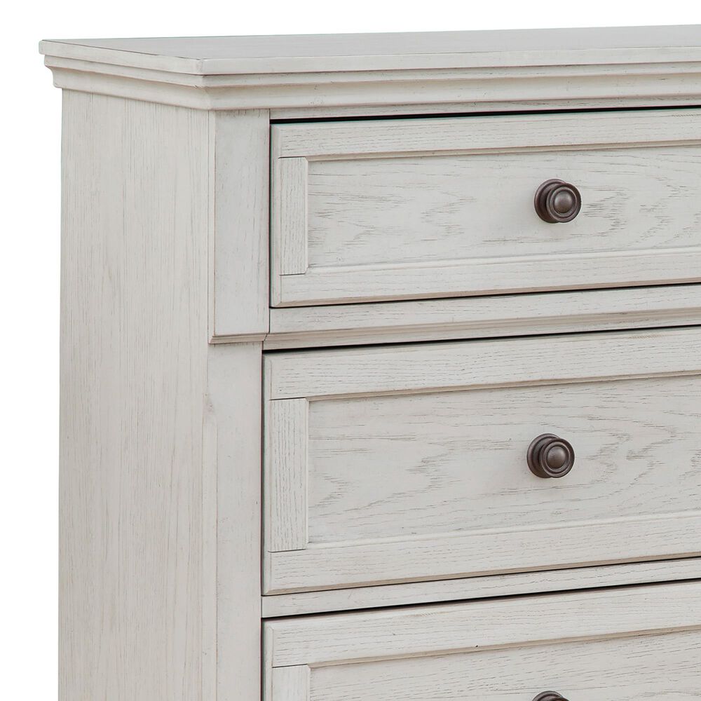 Ashley Robbinsdale 6 Drawer Dresser and Mirror in Antique White, , large