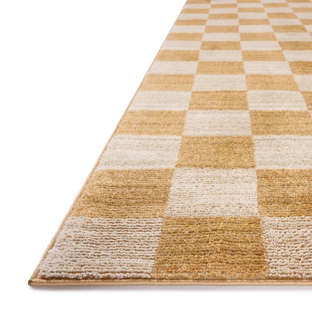 Chris Loves Julia x Loloi Calvin Apricot and Ivory 7'10" x 10' Area Rug, , large