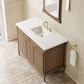 James Martin Kinnsden 26" Rectangular Mirror in Weathered Oak, , large