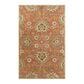 Surya Caesar CAE-1107 6" x 9" Orange, Khaki and Denim Area Rug, , large