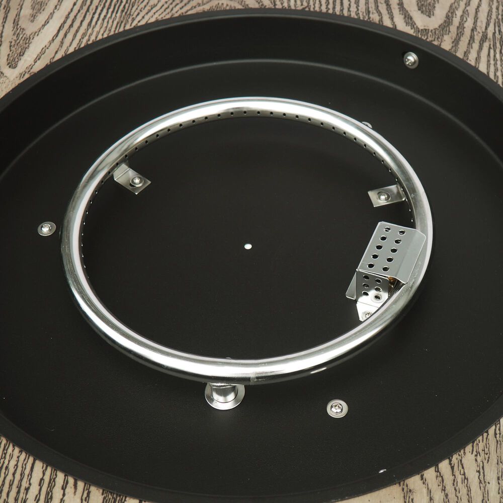Noble House Senoia 40000 BTU Round Firepit in Brown, , large