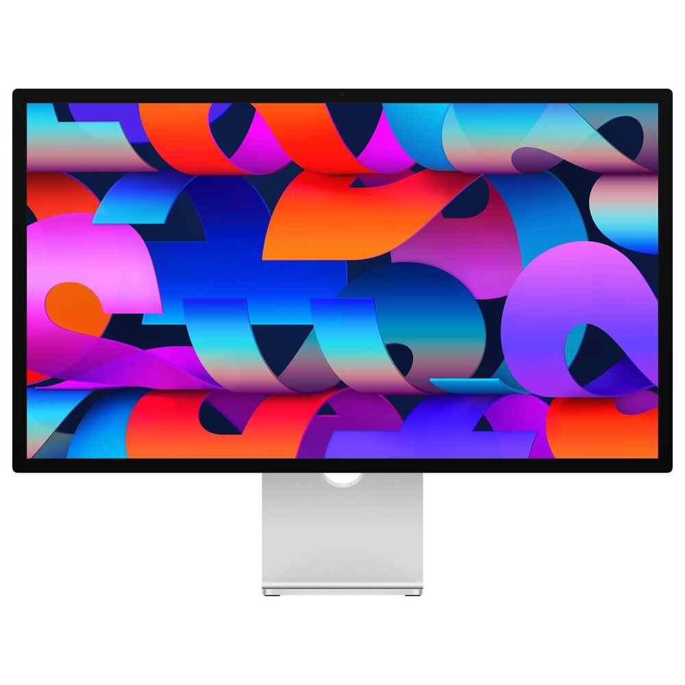 Apple Studio Display - Standard Glass - Tilt- and Height- Adjustable Stand in Silver and 3-Year AppleCare+, , large