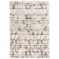 RIZZY Bolero Beige and Gray 4" x 6" Area Rug, , large