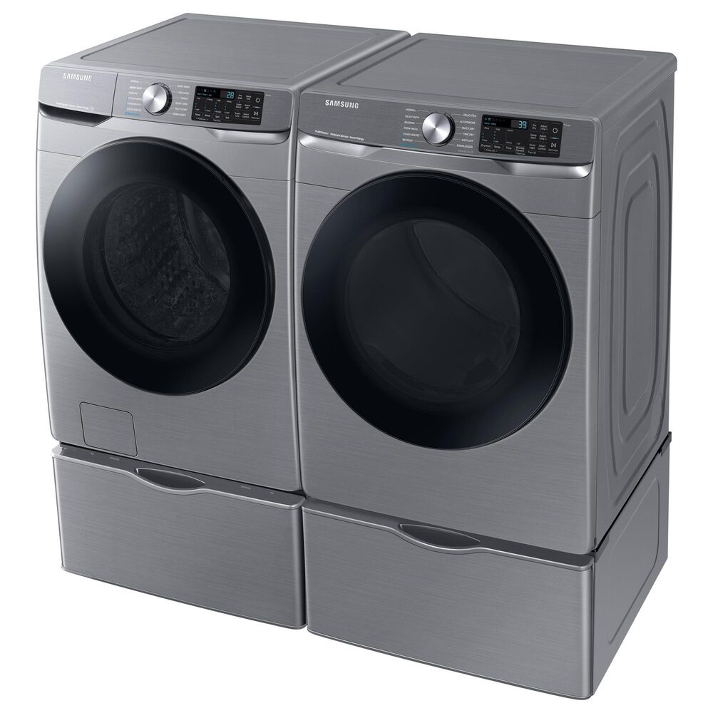 Samsung 7.5 Cu. Ft. Capacity Gas Dryer with Steam in Platinum, , large