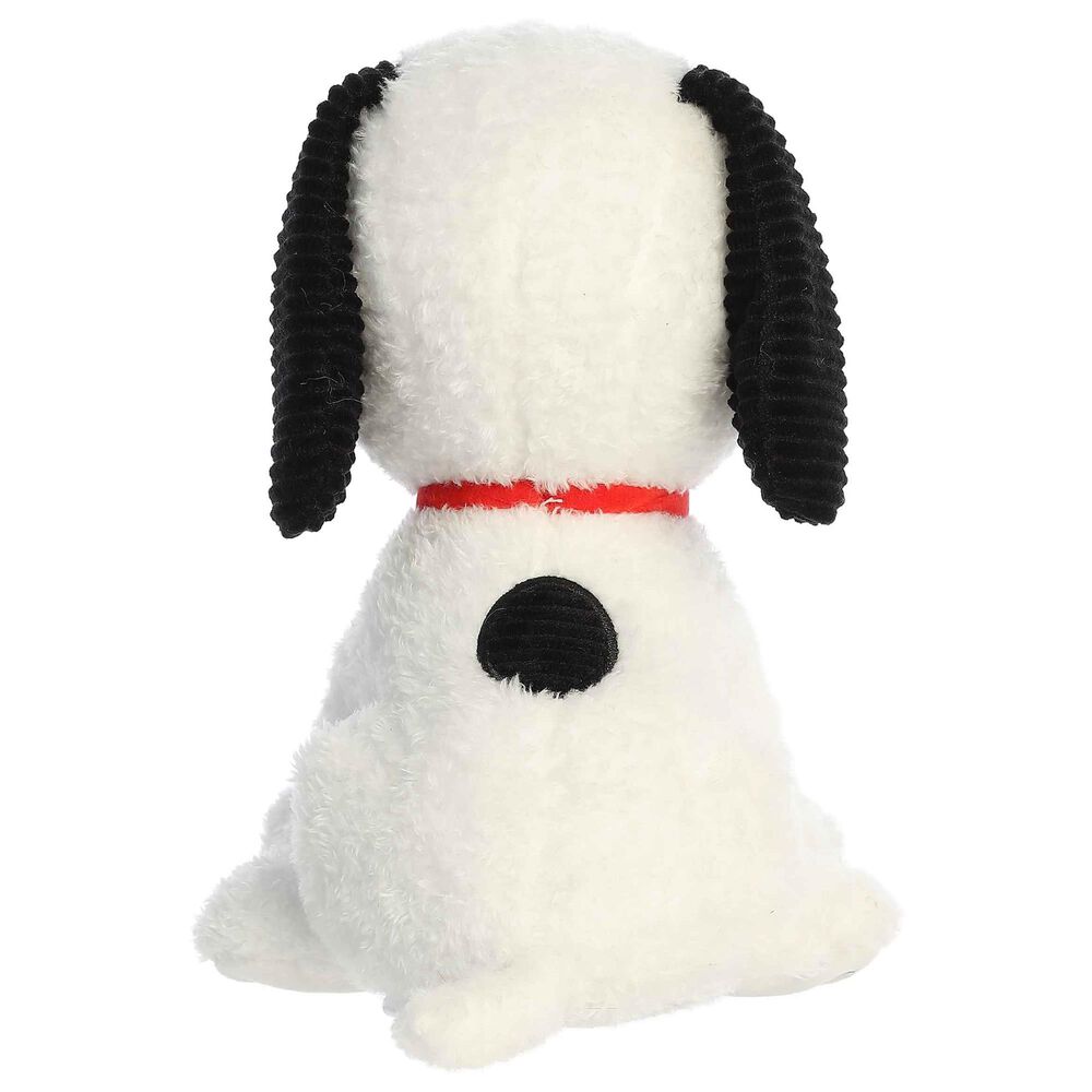 Aurora Peanuts 10&quot; 75th Anniversary Snoopy Plush in White, Black and Red, , large