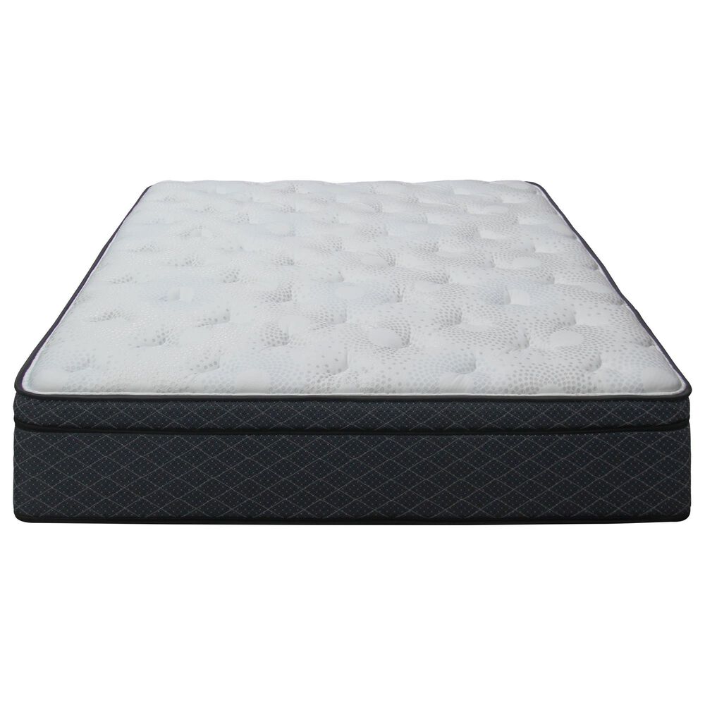 Sleeptronic Oracle Euro Pillowtop Queen Mattress with Low Profile Box Spring, , large