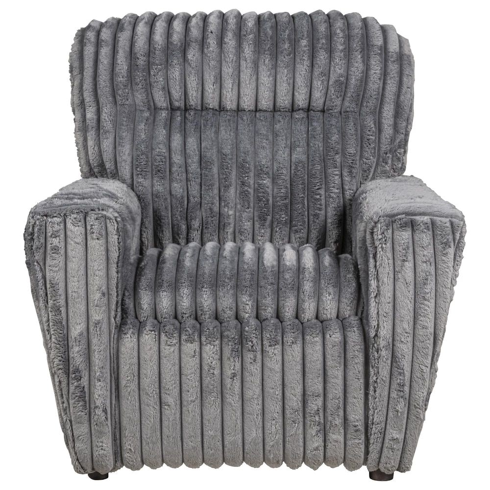 Brazil Tween Manual Recliner in Mondo Gunmetal, , large