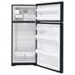 GE Appliances 17.5 Cu. Ft. Top-Freezer Refrigerator with Icemaker in Black, , large