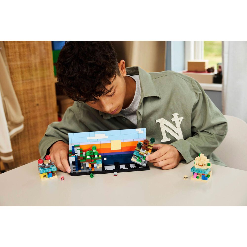 LEGO Minecraft Mini Biomes Building Set, , large