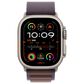 Apple Watch Ultra 2 GPS + Cellular, 49mm Titanium Case with Indigo Alpine Loop - Small, , large