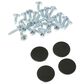Monogram 27" Micro Trim Kit in Stainless Steel, , large