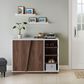 Furniture of America Williams Shoe Cabinet in White, , large