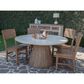 Fallridge Sahara Dining Table in Cream and Caramel - Table Only, , large