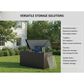 HOMLUX Outdoor Medium Storage Box in Black, , large
