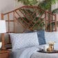 Baxton Studio Kachiri Queen Slat Headboard in Marbled Tortoise Brown and Mahogany Brown, , large