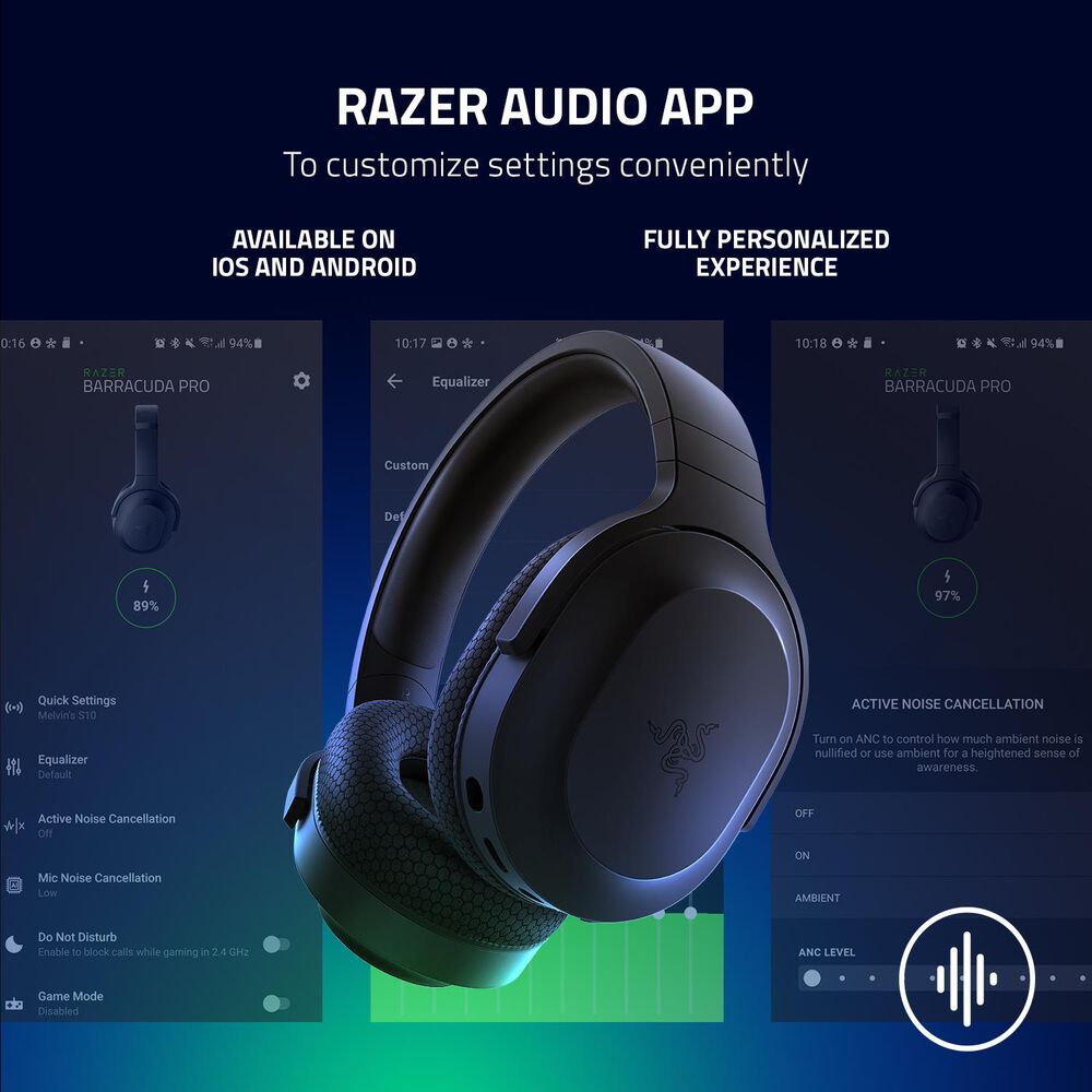 Razer Barracuda X Wireless Gaming Headset in Black, , large