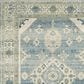 Oriental Weavers Branson Aztec Medallion 1"10" x 7"3" Blue and Beige Runner, , large
