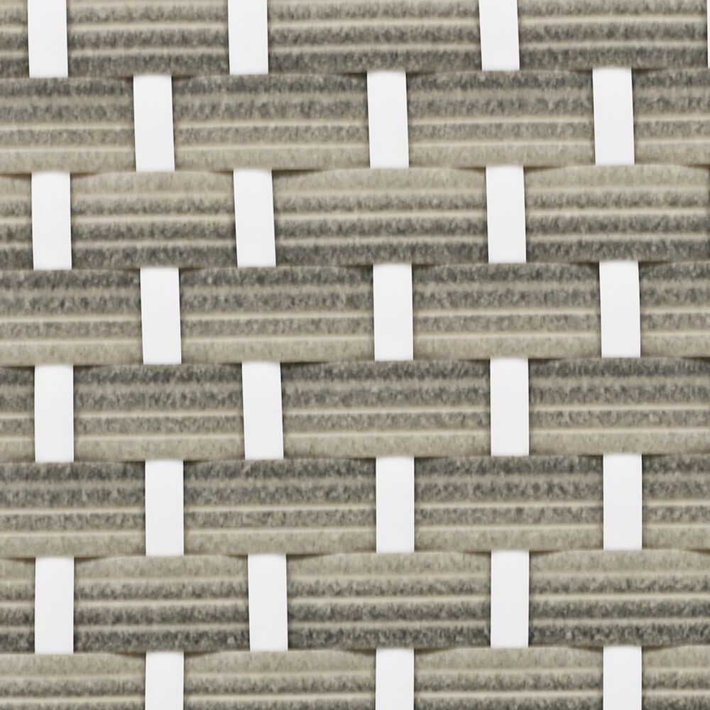 HOMLUX Patio Furniture Round Outdoor Sectional Sofa Set in Grey, , large