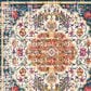 Safavieh Madison MAD447A 10" x 14" Ivory and Orange Area Rug, , large