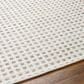 Surya Ariel White, Medium Gray and Taupe 12" x 15" Area Rug, , large