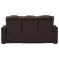 Ashley Owner"s Box Power Reclining Sofa in Thyme, , large