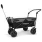 Wonderfold Utility Push and Pull Folding Wagon in Black and Gray, , large