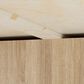 HOMLUX 83" Fluted Kitchen Island in Natural, , large