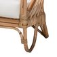 Baxton Studio Aliane Stationary Loveseat in White, , large