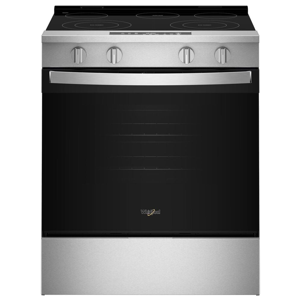 Whirlpool 30" Electric Range in Stainless Steel, , large
