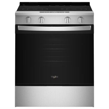 Whirlpool 30" Electric Range in Stainless Steel, , large