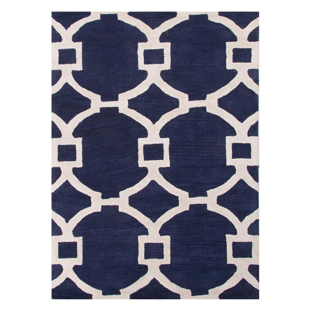 Jaipur City Regency CT51 5' x 8' Deep Navy Area Rug, , large