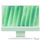 Apple 24-Inch iMac with Retina 4.5K display: Apple M4 Chip with 10-core CPU and 10-core GPU 16GB Unified Memory, 512GB SSD in Green (Latest Model), , large