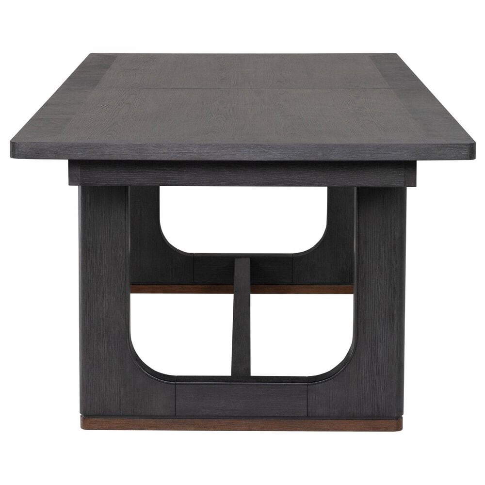 Flexsteel Waterfall Rectangular Dining Table in Ebony - Table Only, , large