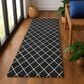 Dalyn Rug Company The Reserve TR15 Black 2"3" x 7"6" Indoor/Outdoor Runner, , large