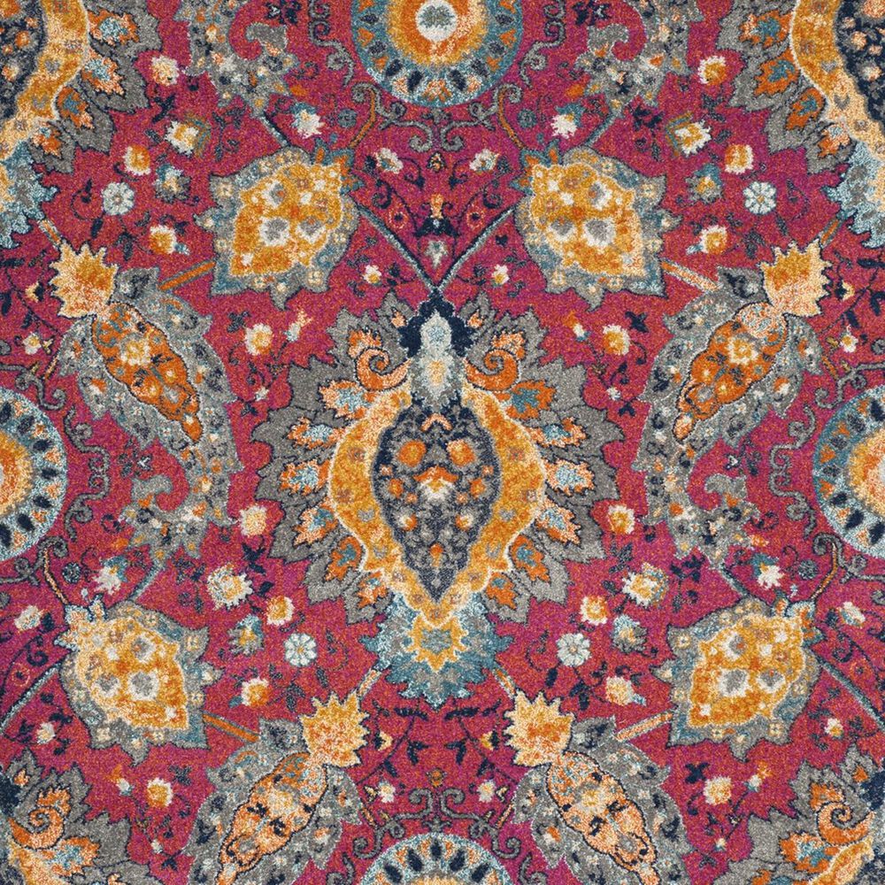 Safavieh Madison MAD600A-5 5&#39;1&quot; x 7&#39;6&quot; Fuchsia/Gold Area Rug, , large