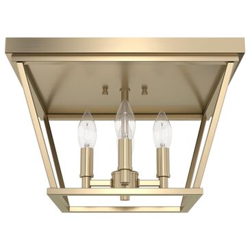 Hunter Laurel Ridge 4-Light Flush Mount in Alturas Gold, , large