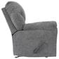 Signature Design by Ashley Allmaxx Rocker Recliner in Pewter, , large