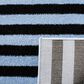 Safavieh Carousel Animals 6"7" x 9" Navy and Ivory Kids  Area Rug, , large