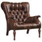 Stickley Furniture Fine Upholstery Leopold"s Chair in Rialto Coffee, , large